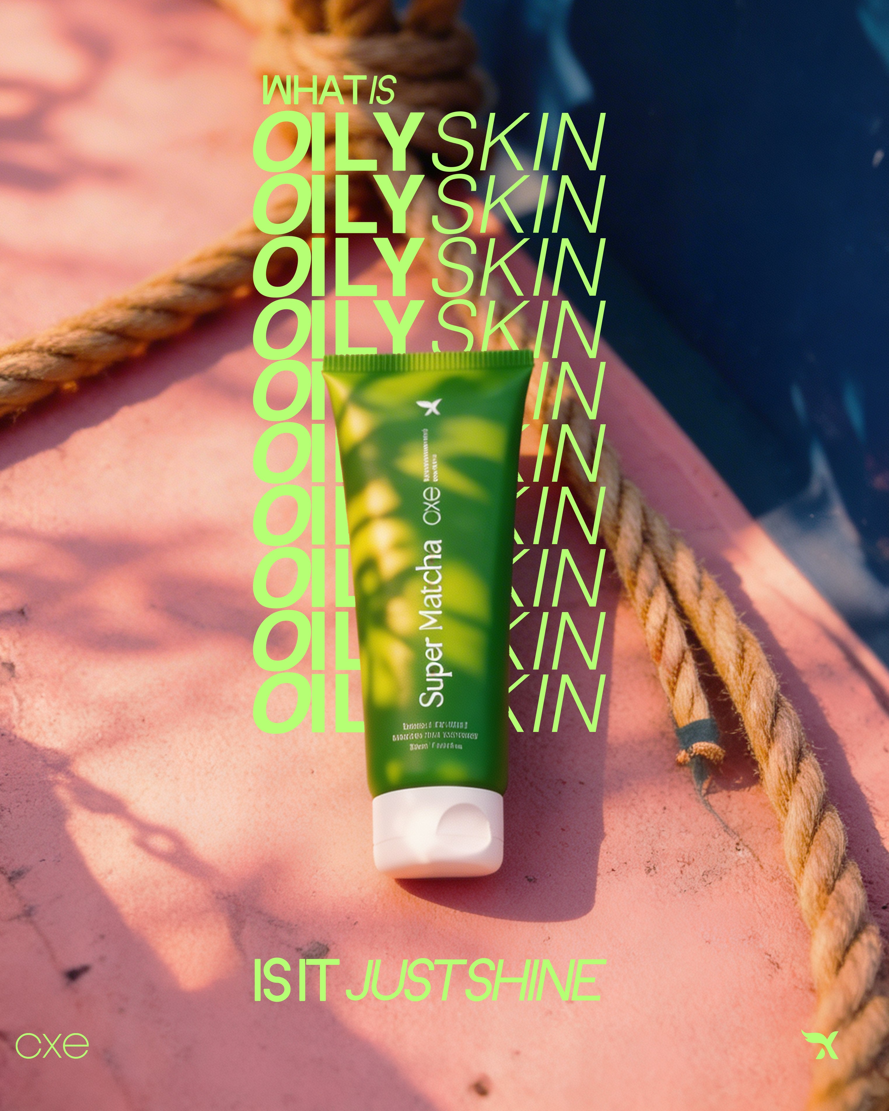 Super Matcha Face Wash – Oil Control & Acne Care