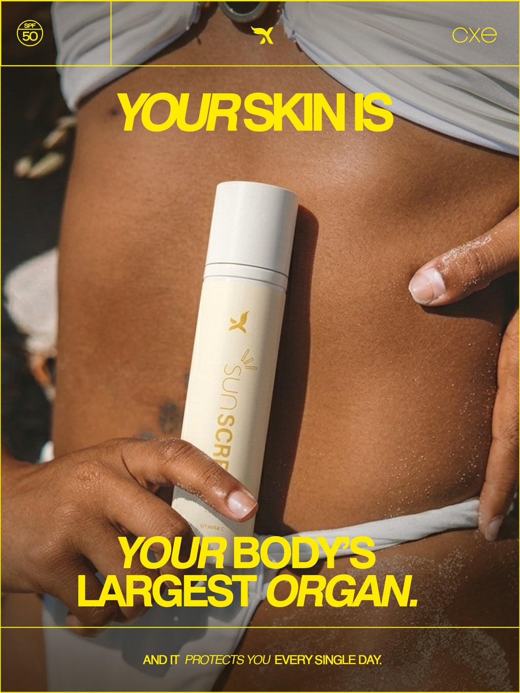 Xemirates Vitamin C Sunscreen SPF 50 PA++++ | Lightweight & No White Cast