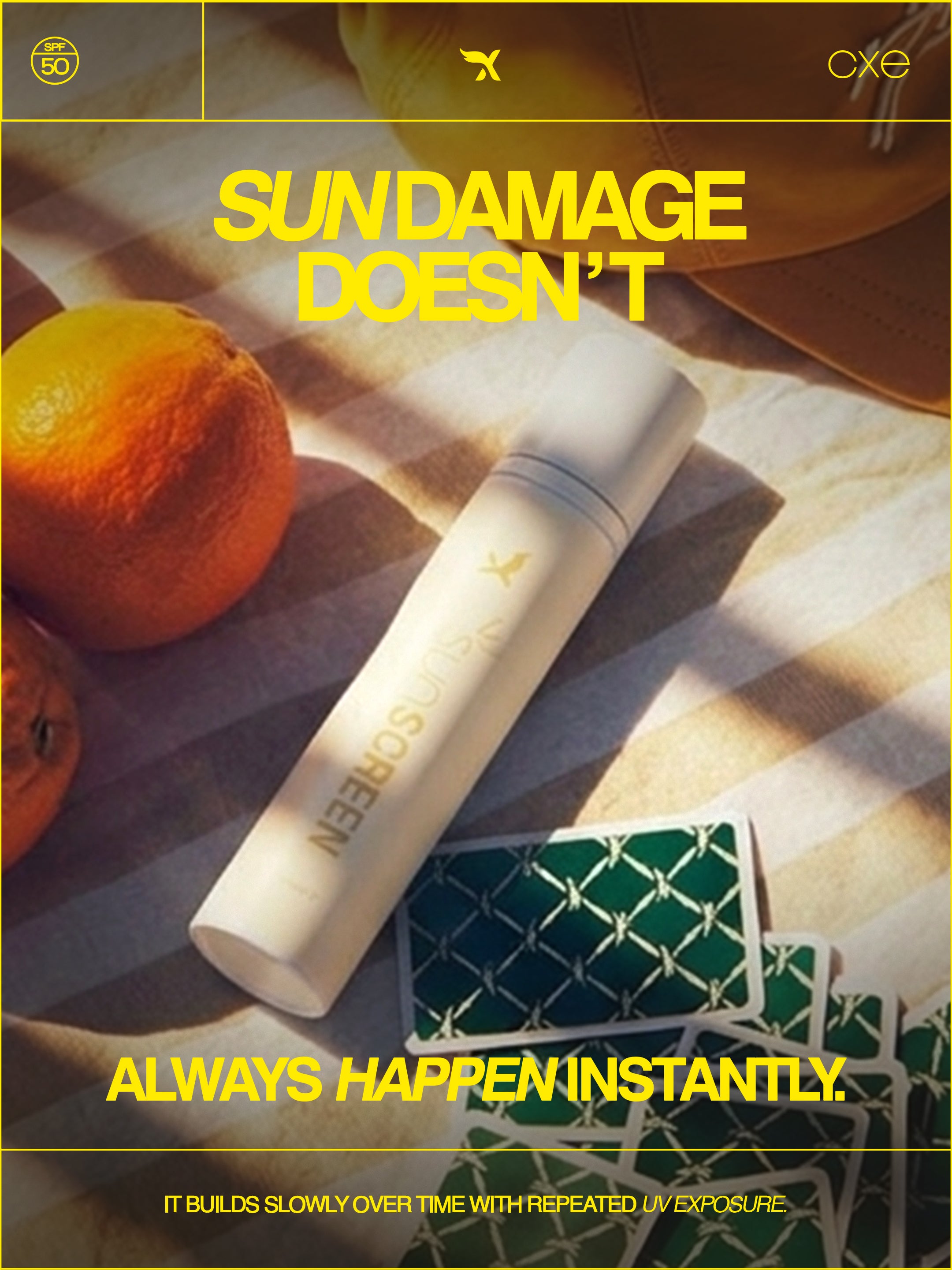 Xemirates Vitamin C Sunscreen SPF 50 PA++++ | Lightweight & No White Cast