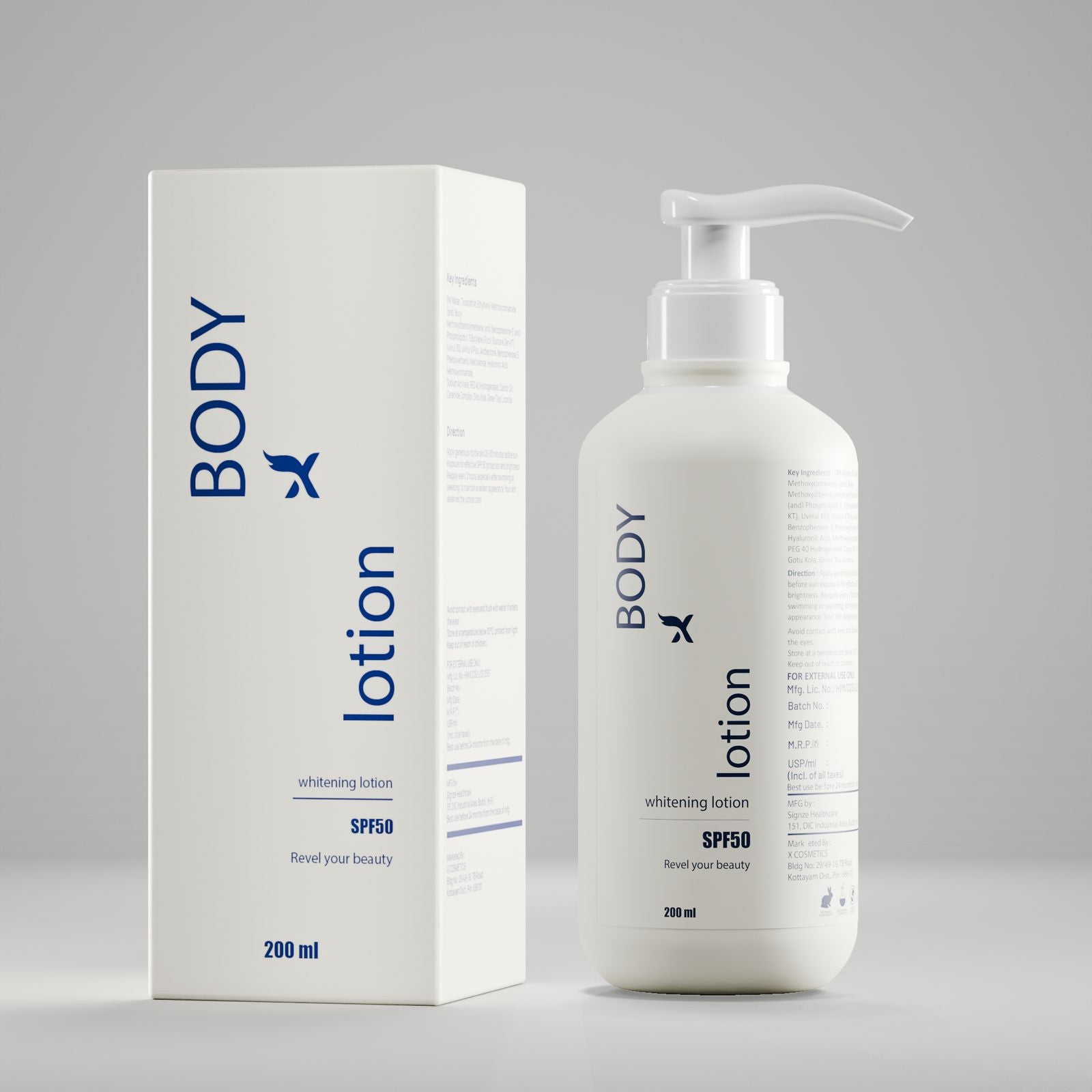 CreamxEmirates Body Lotion SPF 50 – Daily Protection & Skin Brightening