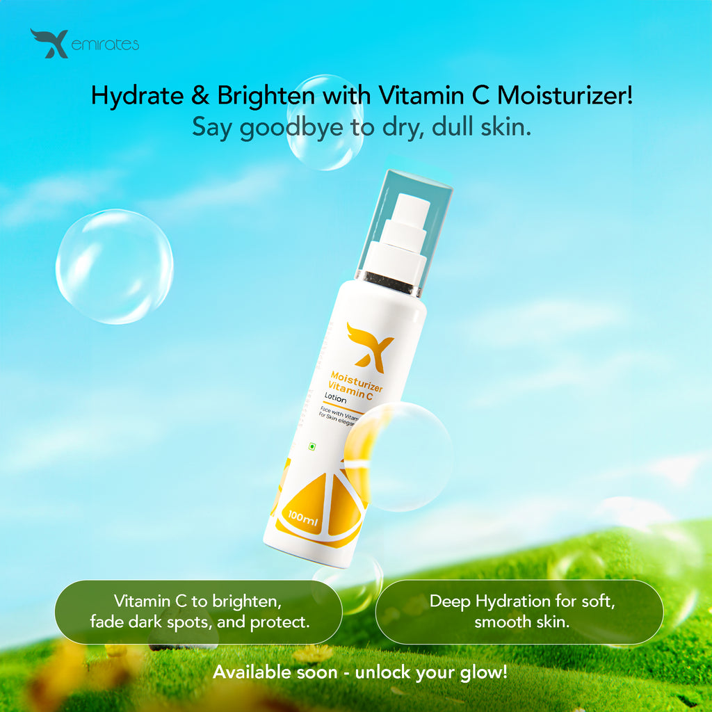 CreamxEmirates Vitamin C Moisturizer Lotion – Brightening & Deep Hydration Care